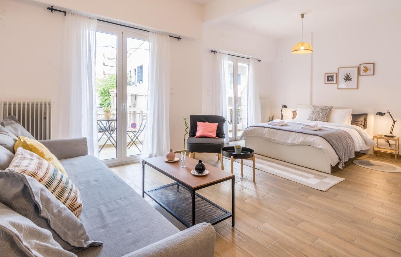 Wide Comfy Studio Apartment Centrally Located In Thissio أثينا المظهر الخارجي الصورة
